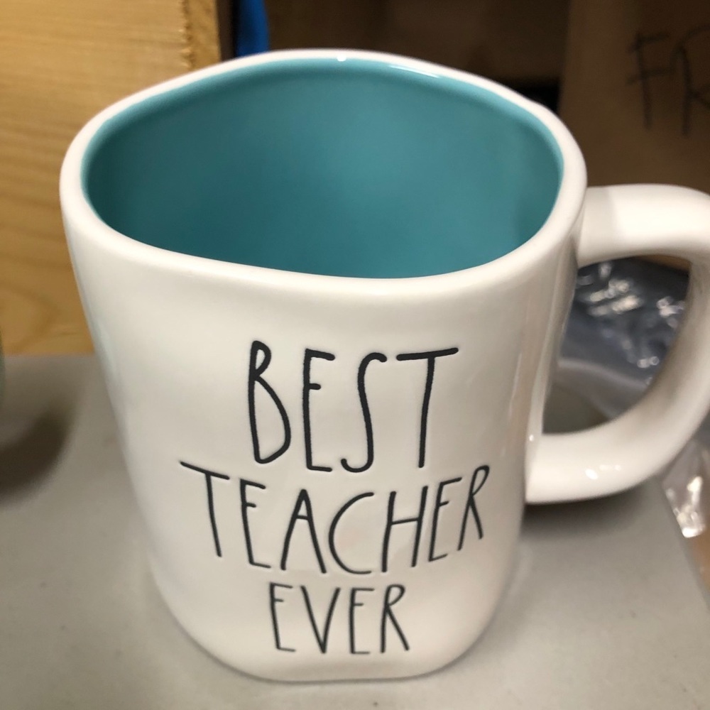 Rae Dunn Best Teacher Ever mug